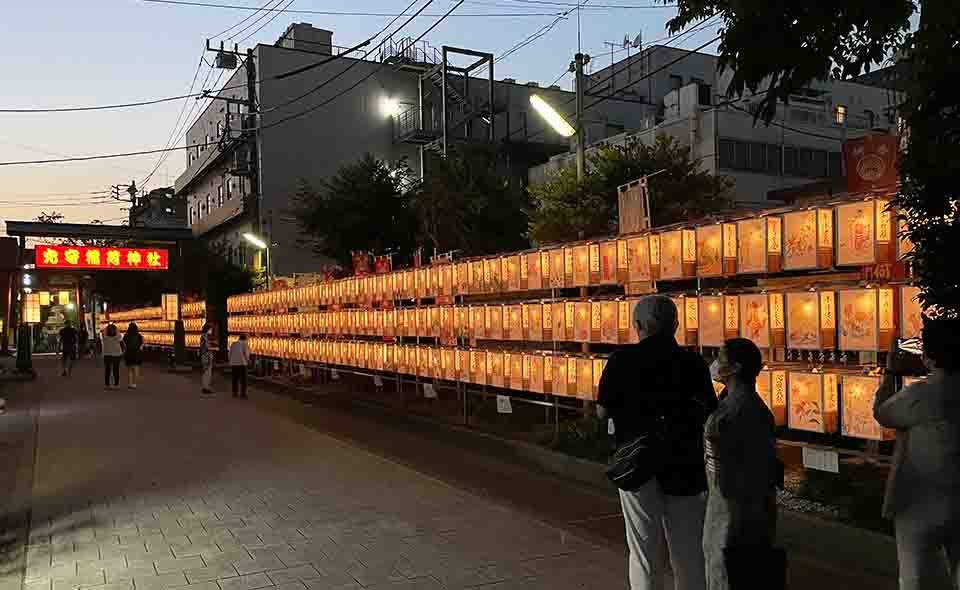 【穴守稲荷】2022年8月26日(金)、27日(土)に献灯祭を開催