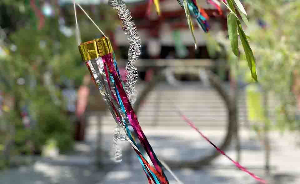 夏越の大祓：茅の輪くぐりを実施している大田区内の神社　④ 多摩川浅間神社