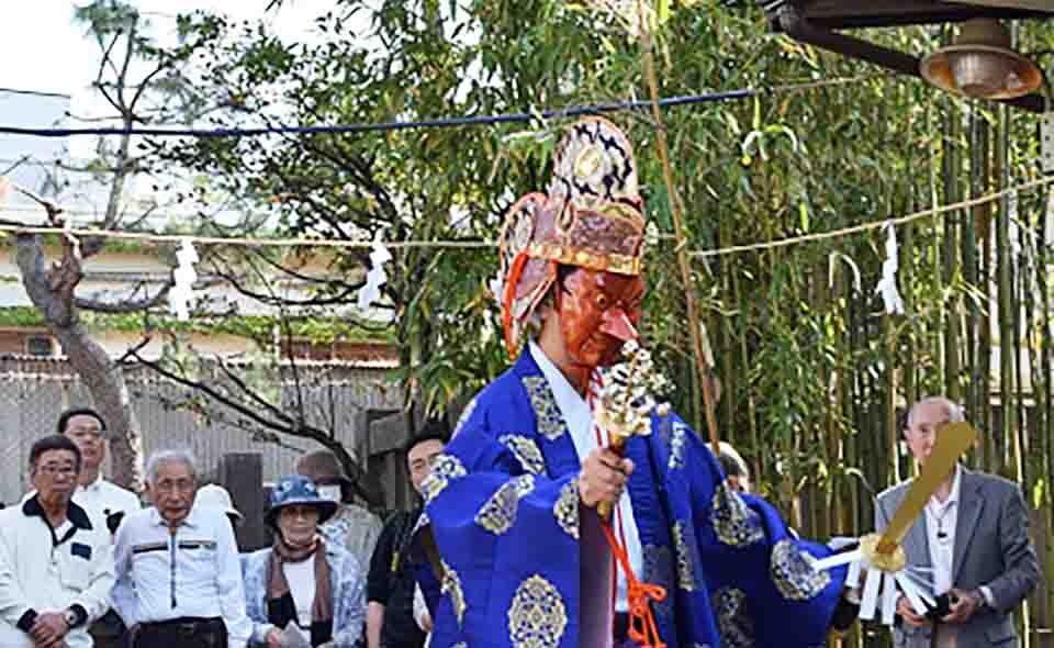 【御嶽山】2024/4/21(日)に天祖神社で江戸時代から続く都内で唯一の「禰宜の舞」