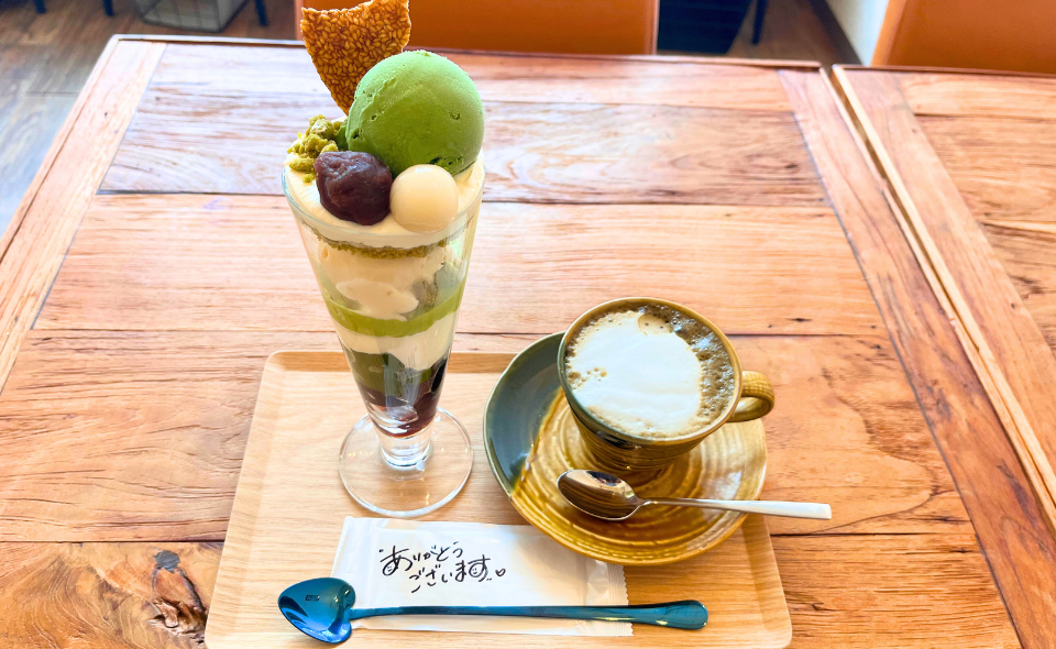 【池上】和パフェ専門店が駅前にオープン「抹茶のパフェ日和」