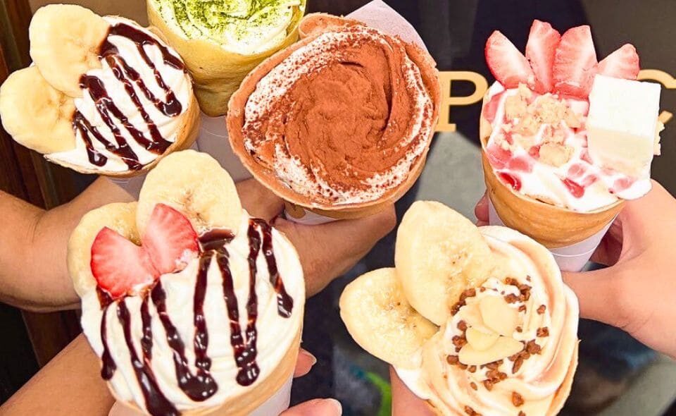 【糀谷】手作り生地＆店内立て生クリームが自慢！本格クレープ＆ジェラート「CrepeCity 糀谷店」